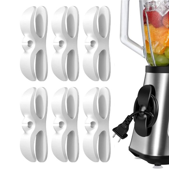 6 Pack Cord Organizer Cord Winder Cord Holder Cord Keep for Kitchen Appliances - Picture 4 of 8